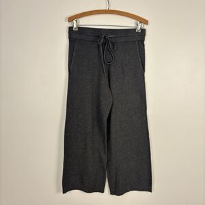 Vineyard Vines Womens Size Small Gray Cozy Waffle Sweater Pants Sweatpants Crop